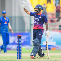 आइसिसी विश्वकप लिग–२ : नेपालले युएईलाई दियो २०१ रनको लक्ष्य