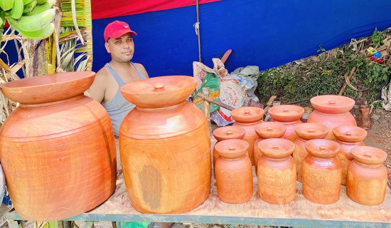 गुल्मी महोत्सवमा ठेकी आकर्षण