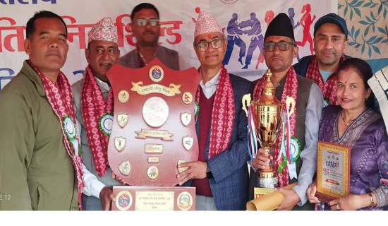 पाँचथरमा राष्ट्रपति रनिङ शिल्ड : फिदिम पहिलो