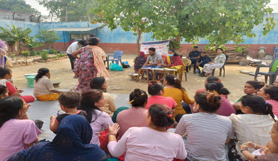 बाँकेमा निर्वाचन सुरक्षा लक्षित प्रहरी गस्ती