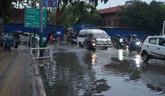 आइतबार उपत्यकासहित कहाँ-कहाँ भयो वर्षा ?