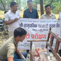 चट्याङ लागेर दुई जनाको मृत्यु