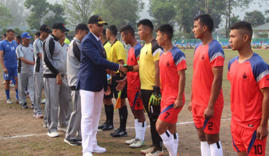 एपीएफ र सुदूरपश्चिमलाई बास्केटबल प्रतियोगिताको उपाधि