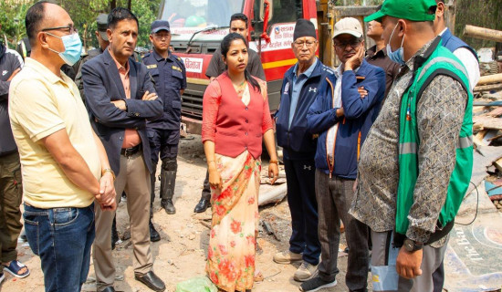 बस्ती हटाइएका स्थानमा संरक्षणको काम थाल्न निर्देशन