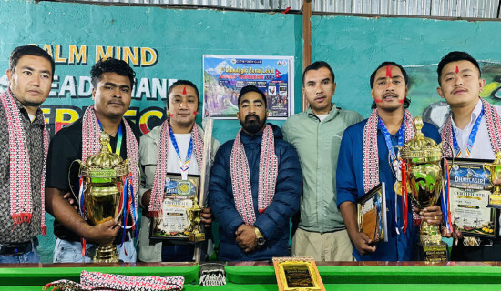 रुचाललाई स्नुकर उपाधि