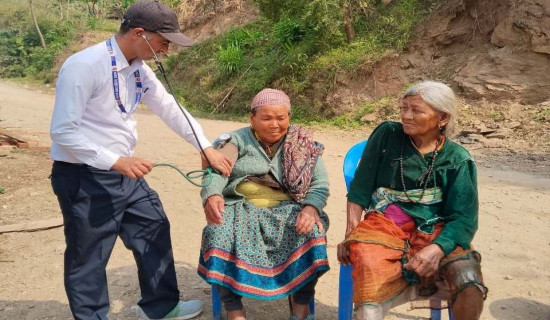 ज्येष्ठ नागरिकलाई घरमै स्वास्थ्य सेवा