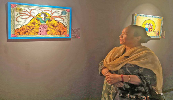 मिथिला चित्रकला ‘हाम्रो साहस, हाम्रो कला’
