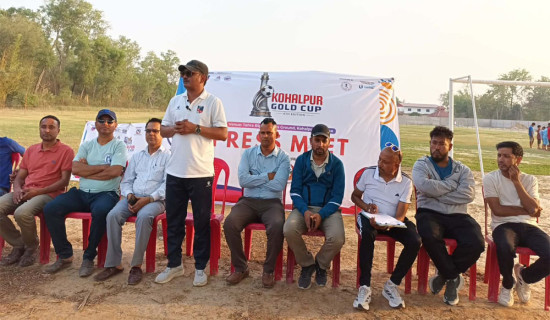 कोहलपुर गोल्डकपको तयारी पूरा