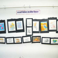 शिक्षामा सिप ‘स्केचिङ एन्ड स्क्ल्पचर’ प्रदर्शनी