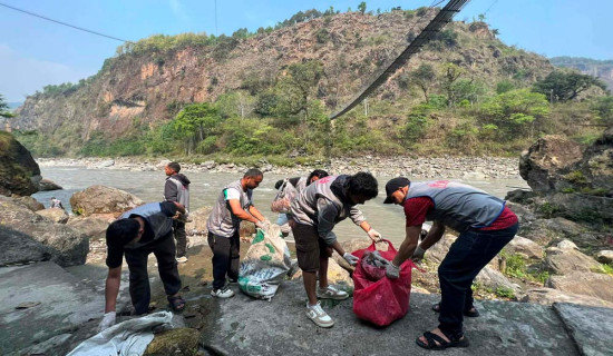 हावाहुरीले केराखेतीमा क्षति