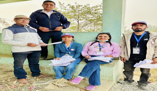 गुल्मीमा आर्थिक गणना अभियान तिव्र