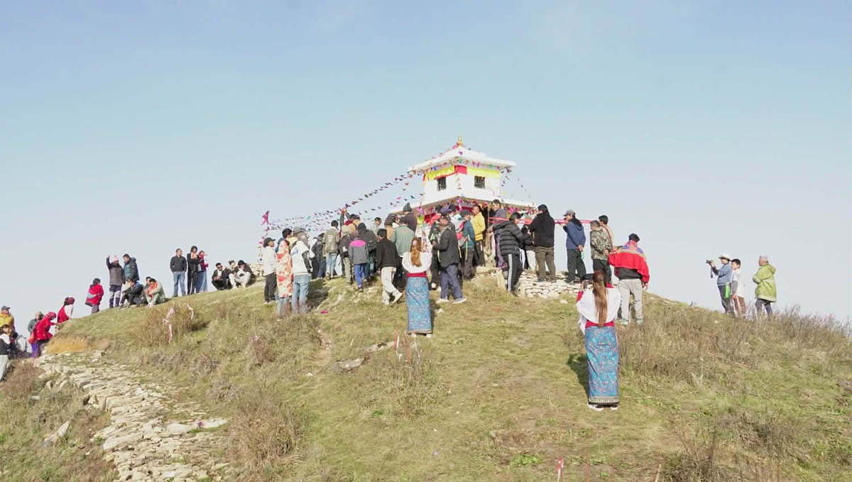 धार्मिक पर्यटकीय गन्तव्य बन्दै म्याग्दीको दुरलेक