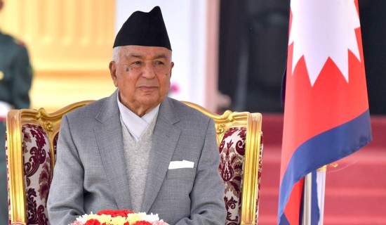 पर्वले सामाजिक एकता कायम राख्न सहयोग पुग्छ : राष्ट्रपति पौडेल