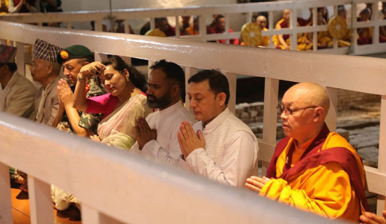 बुद्ध जन्मस्थल लुम्बिनीमा मनाइयो २५७० औँ  बुद्ध जयन्ती