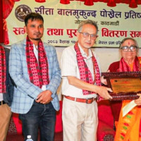 प्रधानमन्त्री ओली लुम्बिनीमा