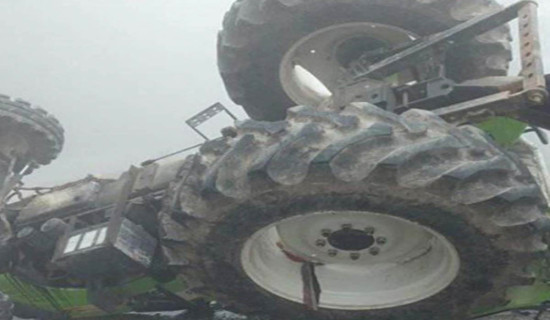 बैतडीमा ट्याक्टर दुर्घटना हुँदा सात जना घाइते