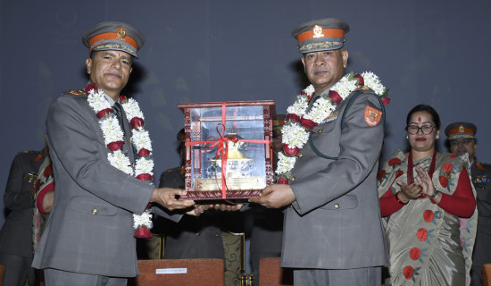 सशस्त्र प्रहरीमा नेतृत्व हस्तान्तरण