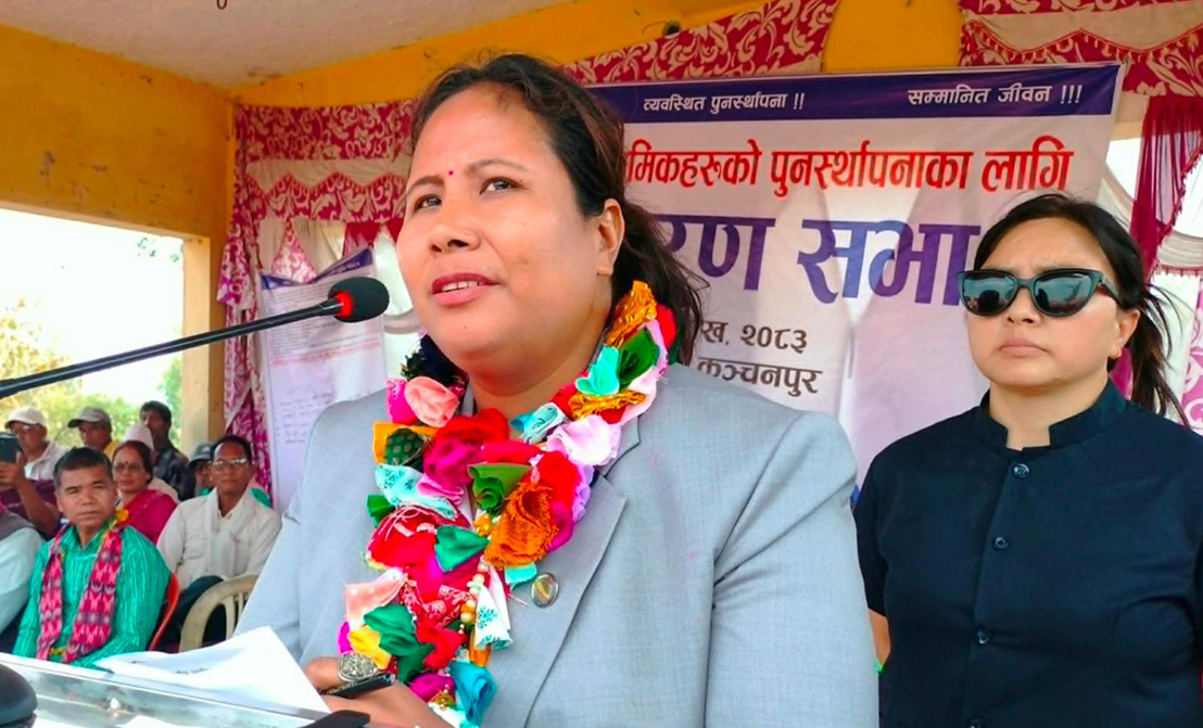 मुक्तकमैयालगायत समुदायका समस्या समाधान गर्न सरकार प्रतिबद्ध छ : मन्त्री चौधरी