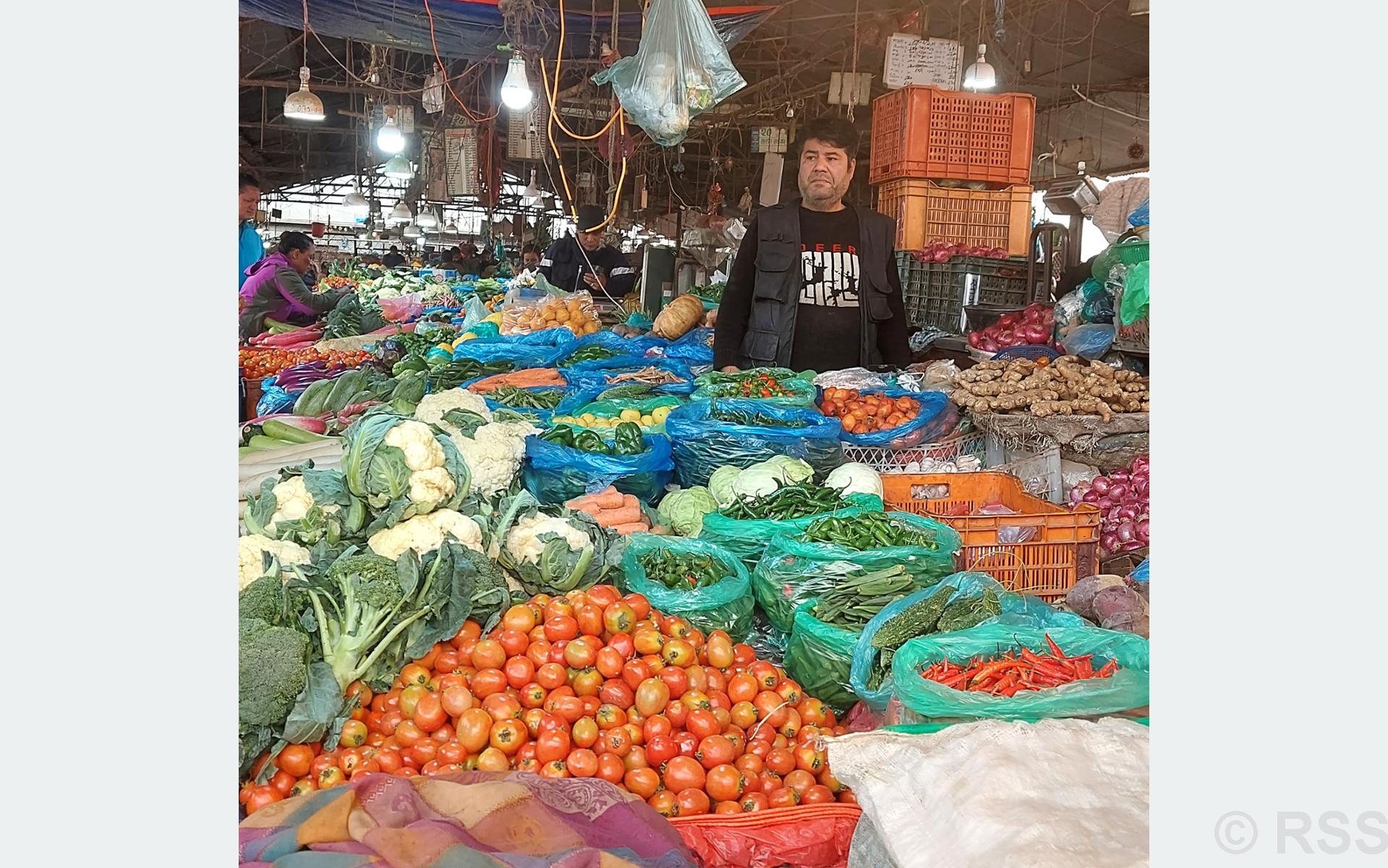 यस्तो छ आजका लागि कृषि उपजको थोक मूल्य