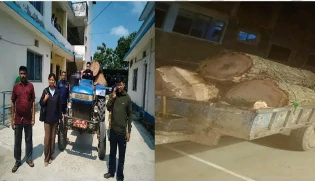 सप्तरीमा सालको गोलिया सहित ट्याक्टर नियन्त्रणमा