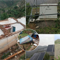 स्याङ्जाका विभिन्न स्थानमा ३६ घण्टादेखि विद्युत अवरुद्ध