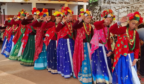 पाल्पामा घाटु संस्कृति संरक्षण गर्दै स्थानीय