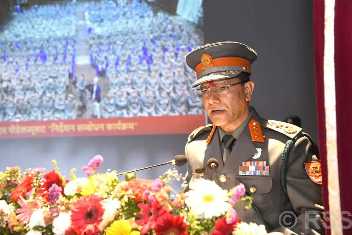 सशस्त्र प्रहरीलाई विश्वासिलो सुरक्षा संस्थाका रूपमा विकास गरिनेछ : महानरीक्षक पौडेल