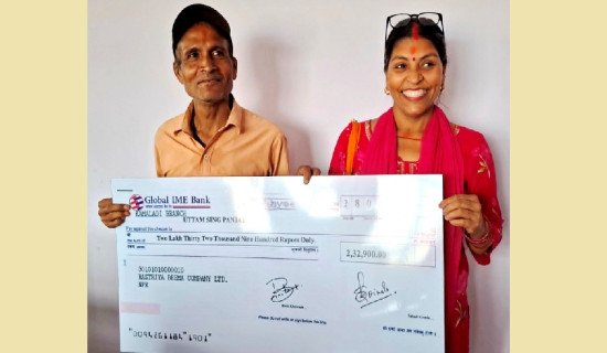 बुढीगण्डकीमाथि बेलिब्रिज निर्माण हुँदै