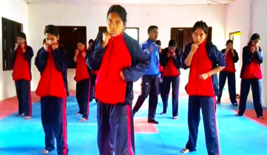 ३० जना किशोरीलाई आत्मरक्षा तालिम