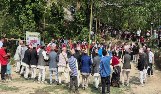 देवघाटका अतिक्रमित टहरा हटाउन निर्देशन