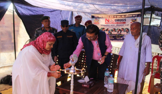 सप्तरीमा लागुऔषध सेवनकर्ता खोजी तथा सुधार महाअभियान सुरु