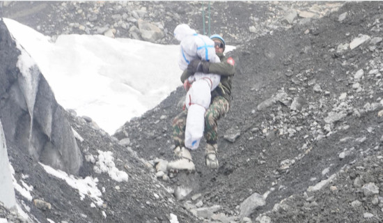 निलगिरिमा सेनाको खोज तथा उद्धार अभ्यास सम्पन्न