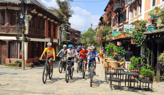 साइक्लिङमार्फत बन्दीपुरको ग्रामीण पर्यटन प्रवर्धन