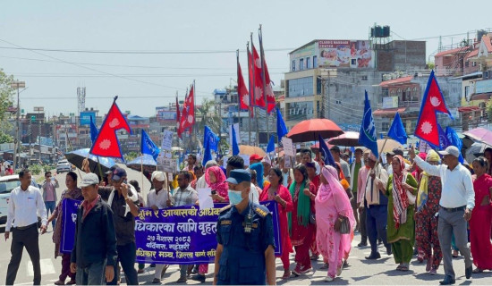 एकवर्षदेखि ओढारको बास