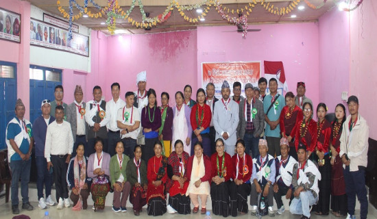 म्याग्दीमा मगर खाम भाषा प्रशिक्षण तालिम सञ्चालन