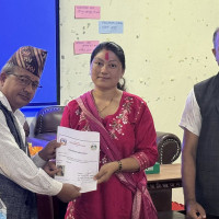जिल्लास्तरीय राष्ट्रपति रनिङ शिल्ड सुरु