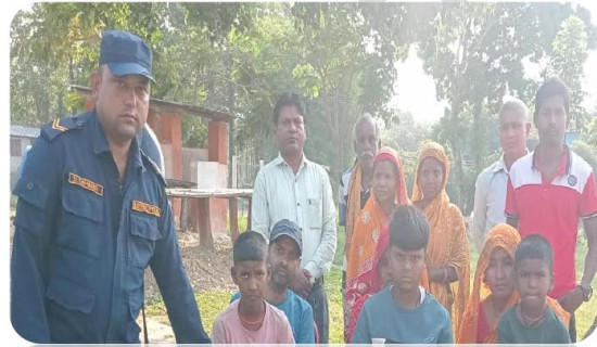 होस्टेलबाट हराएका तीन बालक सप्तरी प्रहरीद्वारा सकुशल उद्धार