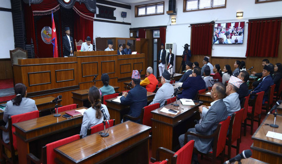सरकारको नीति कार्यक्रम आजः संसद् भवन परिसर झकिझकाउ