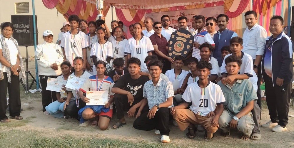१६औँ जिल्ला स्तरीय राष्ट्रपति रनिङ शिल्ड :  प्रतापपुर गाउँपालिका प्रथम