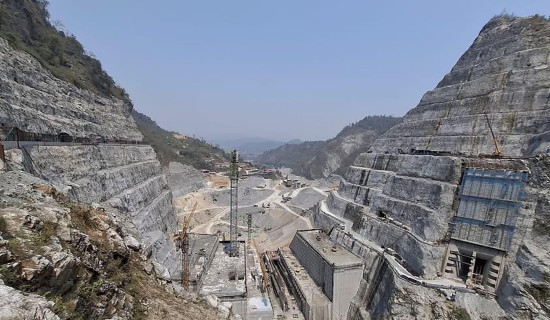 ग्वार्को फ्लाइओभरको काम ७० प्रतिशत