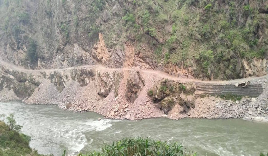 कर्णाली करिडोरका १२३ किलोमिटर सडक कालोपत्र हुने
