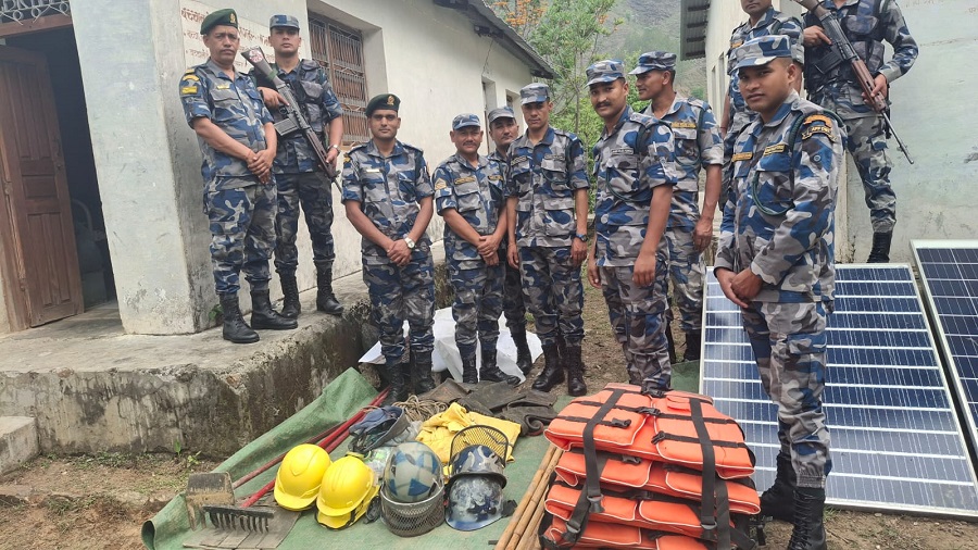 मनसुनजन्य विपद् न्यूनीकरणका लागि प्रतिकार्य बेस स्थापना