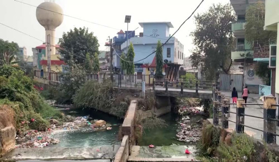 नहर मिचेर पक्की संरचना