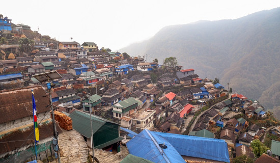 लमजुङको भुजुङः मौलिक संस्कृति बोकेको पर्यटकीय गाउँ