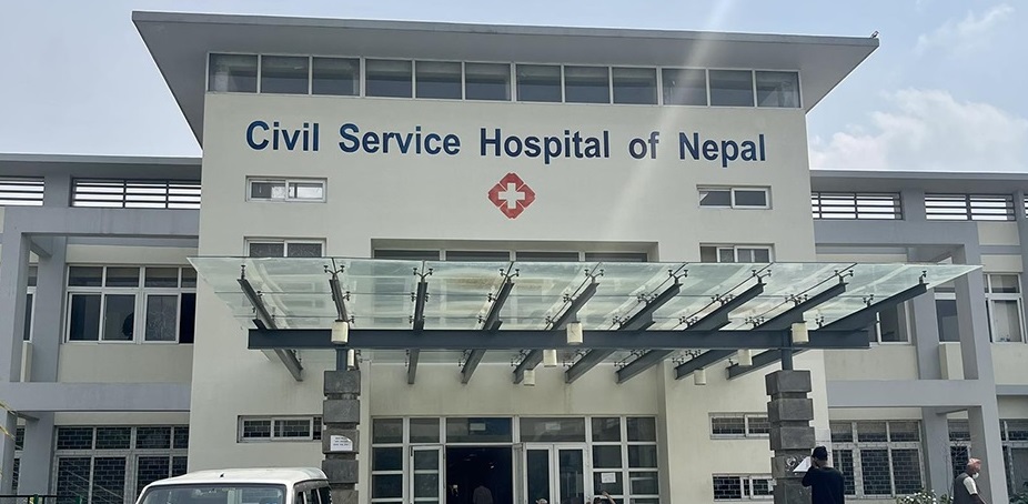 सिभिल अस्पतालले भर्ना भएका बिरामीलाई खाना खुवाउन सुरु