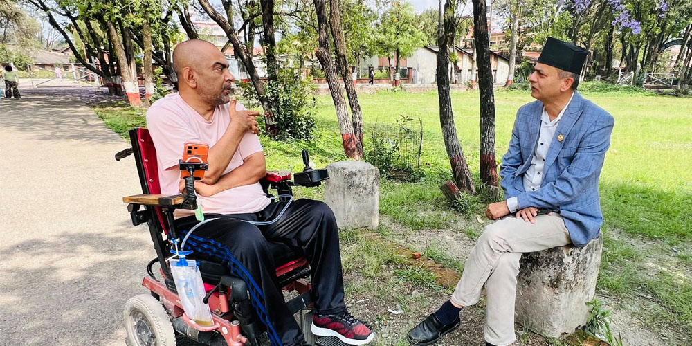 अपाङ्गता भएका नागरिकका लागि 'नमुना बस्ती' बनाउने प्रतिबद्धता