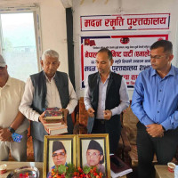 मनास्लु संरक्षण क्षेत्रमा दुर्लभ हिमाली वन्यजन्तु झारल भेटियो