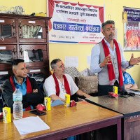 मनास्लु संरक्षण क्षेत्रमा दुर्लभ हिमाली वन्यजन्तु झारल भेटियो