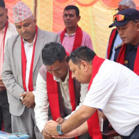 भूकम्पपीडितका लागि एकसय ५० बोरा चामल सङ्कलन