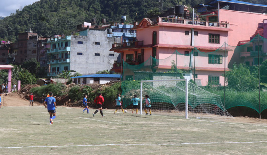 महिला फुटबल : रेखाको ह्याट्रिकसँगै पुलिसको विजयी सुरुवात